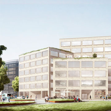 Kv Stenhöga 4, new office building in Solna